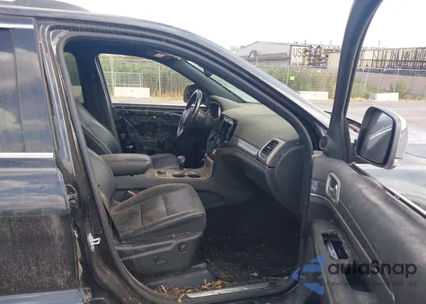 2015 Jeep Grand Cherokee Overland z USA, uszkodzony, nr VIN 1C4RJFCG2FC726837